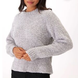 ATMOSPHERE Gray Boucle Winter Warm Crewneck Sweater Size 6